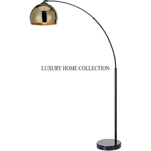 Lámpara de pie de metal Premium hecha a mano con pantalla de ratán tejido para un espacio de vida bohemio natural ecológico terroso - Product Image 3