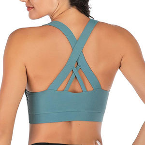 Sujetador Deportivo de Alta Calidad para Mujer, Venta al Por Mayor, Transpirable, 100% Poliéster y Spandex, Sujetador Deportivo Femenino en Oferta - Product Image 4