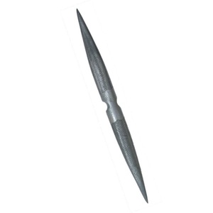 8" Double Ended Half <b>Round</b> Wax <b>File</b> Jewelry Making Supplies Jewellery Tools - Product Image 3