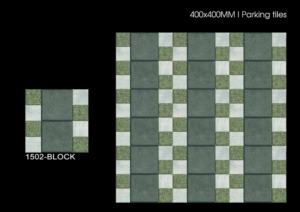 Carreaux de sol en céramique pour extérieur, finition mate, design moderne, 40x40cm 400x400mm, pour allées et espaces extérieurs - Product Image 1