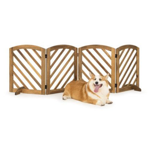 Top vente meilleur choix en bois naturel autoportant porte pour animaux de compagnie en bois pliant pour cadeau pour animaux de compagnie en gros du Vietnam bon prix - Product Image 1