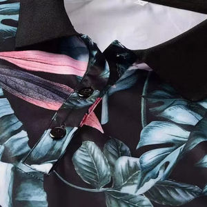 2025 nuevo estilo para hombre para Polo suave 100% algodón Jersey de secado rápido transpirable con estampado de sublimación patrón sólido - Product Image 4