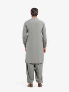Tenue traditionnelle pakistanaise pour hommes, Salwar Kameez, robe musulmane pour les fêtes de l'Aïd et les occasions décontractées - Product Image 5
