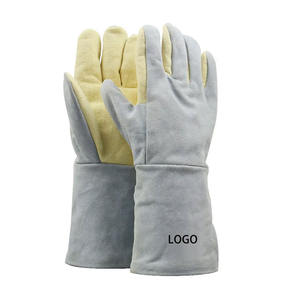 Guantes de soldadura de último estilo de diseño superior Buena venta Protección de manos y brazos exigida por el cliente - Product Image 6