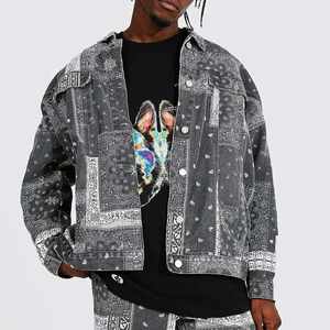 Chaqueta Vaquera para Hombre de Diseño Único, Color y Talla Personalizables, Fácil de Usar, Ecológica y Ligera, Venta al por Mayor - Product Image 1