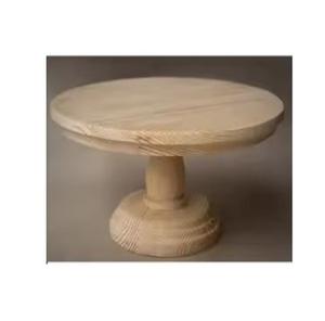 Premium Quality <b>Wooden</b> <b>Cake</b> Stand Customized Size Available Latest Designed <b>Cake</b> Display Uses Stand by Elegant Design Set of Two - Product Image 2