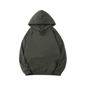 Vente à chaud de sweat à capuche pour hommes avec broderie de logo professionnel motif solide col à capuche meilleure vente de vêtements décontractés à bas prix - Product Image 2