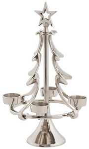 Juego de 2 portavelas de metal de aluminio Diseño elegante Electrochapado Único Hecho a mano Acabado pulido Iluminación decorativa - Product Image 4