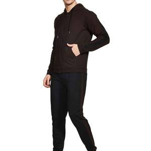 Men's Winter Casual Jogging Training Track Suit-100% Cotton Breathable Eco-Friendly Latest Design - Product Image 4