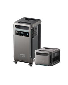 Station d'alimentation portable industrielle de haute qualité EF-7.2kWh, batterie supplémentaire 120V Lifepo4, capacité extensible - Livraison rapide - Product Image 1