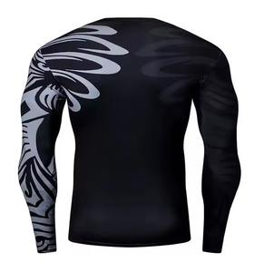 2025 Offre Spéciale personnalisé Rash Guard fabricant usine hommes Sublimation imprimé Rash Guard Gym Rashguard - Product Image 2