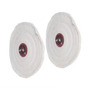 Disco de Pulido de Algodón de 4 Pulgadas, Tipo Cosido Concéntrico, Sin Tratar, al Mejor Precio - Product Image 1