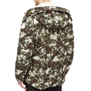 Vestes matelassées de haute qualité en toile, col montant, logo sur le devant, prix de gros, vente en ligne à prix réduit - Product Image 3