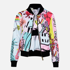 Ensemble de survêtement en polaire à imprimé graphique personnalisé pour femmes, confortable et élégant pour les jours froids devant les femmes - Product Image 3