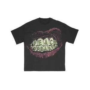 Fabricación de fábrica Boxy Tee Camisetas recortadas de alta calidad Boxy Fit Fabricación DTG LOGO 100% algodón Heavyweight Men T-shirt - Product Image 2