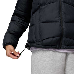 <b>Women's</b> Winter warm thicken <b>padded</b> Down Puffer Jacket High Quality Hooded <b>Coat</b> Zipper Closure jacket - Product Image 5