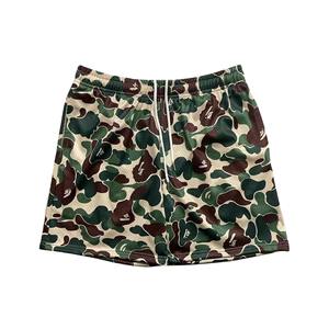 Marque privée personnalisée Street Wear Sports Shorts Gym Jogger Basketball Double Layer Sublimation mesh Shorts - Product Image 1