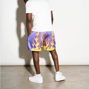 Men's Quick Dry Mesh <b>Athletic</b> Shorts for Fitness Training Gym Workouts Outdoor Adventures Casual Use Sublimation Transfer Print - Product Image 6