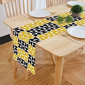 Camino de Mesa de Algodón Puro Personalizado Más Vendido, Camino de Mesa Estampado a Precio de Mayoreo - Product Image 5