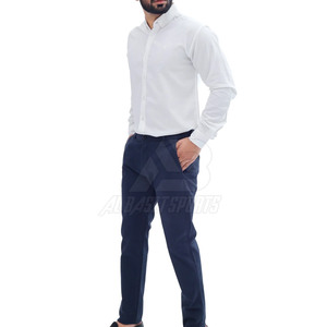 Pantalones informales de algodón para hombre, Pantalones rectos para uso diario en ropa informal, temporada de verano - Product Image 3