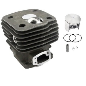 Cylindre et piston compatibles Husqvarna Hus288, tronçonneuse à essence industrielle 2 temps, neuve, réf. 504480 - Product Image 1