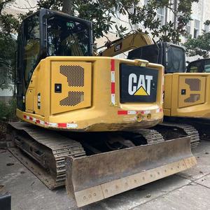 Excavadora Cat 307.5 de segunda mano, Cat 307.5 ligeramente usada, pocas horas de trabajo, 7.5 toneladas, excavadora Cat de tamaño pequeño, pintura original, excavadora en venta. - Product Image 5