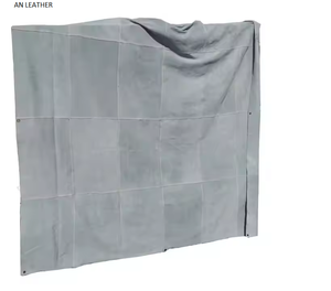 Couvertures de soudure en cuir de chrome avec la caractéristique imperméable et les oeillets en laiton - Product Image 4