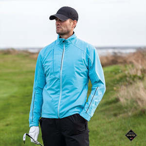 Chaqueta Cortavientos de Golf con Logotipo Personalizado, Chaqueta Ligera de Lujo Unisex para Hombre, Verde - Product Image 4