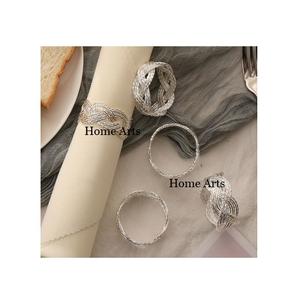 <b>Butterfly</b> Design Iron Napkin Ring In Gold Color Customized Shape Napkin Ring For Table <b>Top</b> Accessories - Product Image 5