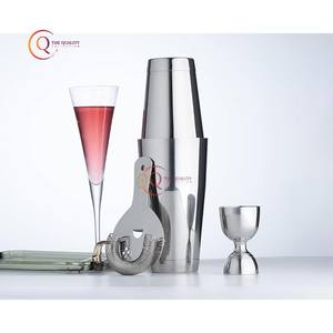 Stainless Steel <b>Cocktail</b> Shaker Luxury Custom Shaker Wholesale Shiny Polished <b>Cocktail</b> Shaker With <b>Cocktail</b> <b>Stirrer</b> for Hotel - Product Image 2