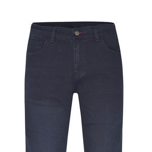 กางเกงยีนส์สำหรับผู้ชายผ้าแคนวาสสีล้วนเอวสูงสีพื้นเหมาะสำหรับใส่กลางแจ้งแบบลำลองฤดูร้อน - Product Image 6