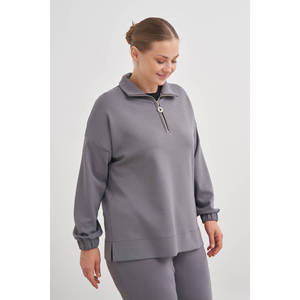 Tunique grise grande taille - Product Image 4