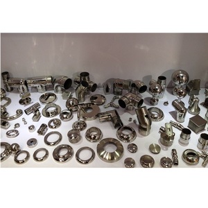 ฐานสแตนเลสขัดเงาสีเงินสำหรับท่อราวจับหลายราวบันไดและราวจับ - Product Image 2