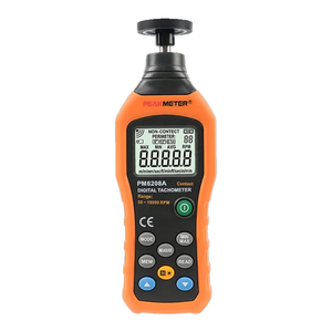 Spitzenzähler PM6208A hochwertiger digitaler tragbarer Tachometer mit Datenaufbewahrung Rotationsgeschwindigkeitsprüfer - Product Image 1
