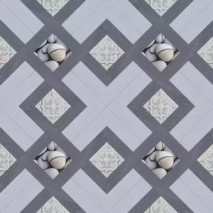 Foshan จำหน่ายกระเบื้องปูพื้นไม้ขนาด400x400มม. กระเบื้องไม้พอร์ซเลนลายไม้กระเบื้องเซรามิกพอร์ซเลน - Product Image 3