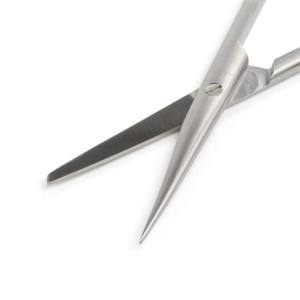 Ciseaux vétérinaires Metzenbaum de haute qualité de 14.5 cm/5.7 \ "Instrument de dissection de tissu droit tranchant/émoussé Durable - Product Image 1