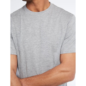 เสื้อยืดผู้ชายแขนสั้นเสื้อยืดลำลองสไตล์เรียบ - Product Image 3