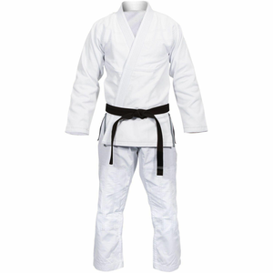 Tenues de Judo Professionnelles 100% Coton Séchage Rapide Logo Avant Matière Durable de Haute Qualité Unisexe Faible MOQ - Product Image 3