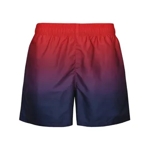 Pantalones cortos de playa informales transpirables para hombre, bañadores de secado rápido de verano con correa ajustable, pantalones cortos de entrenamiento OEM personalizados
