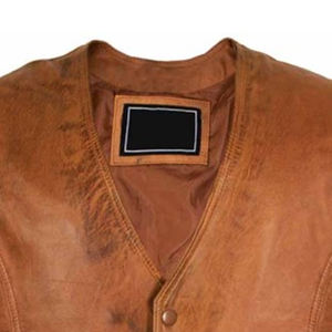 Chaleco de Cuero de Alta Calidad para Hombre 2026, Diseño Personalizado, Color Personalizado, Chaleco de Cuero de Primera Calidad, Antiarrugas - Product Image 4