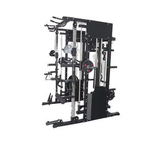 PINJIAN <span class=keywords><strong>Le</strong></span> nouvel entraîneur de machine Smith <span class=keywords><strong>le</strong></span> plus vendu, cadre de portique de machine tout-en-un multifonctionnel de fitness commercial - Product Image 3