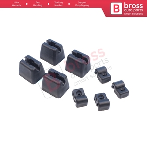 Juego de soportes de abrazaderas de guardabarros con rodamientos para rejilla delantera de faro y señal de giro BSR558-2 para Clase G W460 W461 0009952820 000811124 - Product Image 4