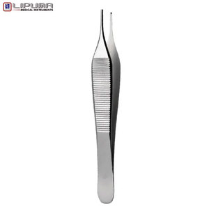 Pince à pouce ADSON avec 1x2 dents Chirurgical Traitement des tissus délicats Saisir Medic Instruments Oem Logo - Product Image 6