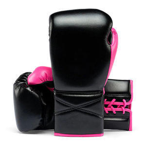 Gants de boxe professionnels en cuir pour l'entraînement, légers, respirants, à fermeture à lacets, pour adultes - Product Image 6