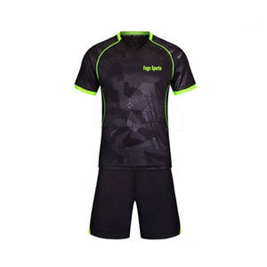 Fabricación de fábrica Ropa deportiva Uniforme de fútbol Color personalizado Uniforme de fútbol de alta calidad para adultos - Product Image 1