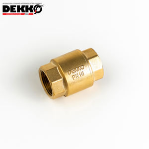 Vanne à bille à sens unique DEKKO OEM 1/2 4 pouces, filetage forgé, NRV, à bascule, standard, hydraulique, en laiton, pour l'eau, 50 ans - Product Image 3