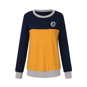 Sudadera de color sólido informal con estilo para mujer con mangas largas personalizable para el invierno a un precio - Product Image 4