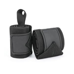 Poignets antidérapants réglables pour la salle de sport Équipement de sécurité de fitness avec logo personnalisé pour l'haltérophilie Musculation Deadlifts - Product Image 2