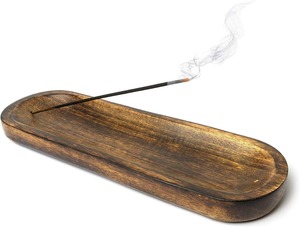 Soporte de incienso de madera de mango de diseño único, uso en Spa Hotel y también utilizado como quemador de decoración del hogar para fragancias de decoración del hogar - Product Image 2
