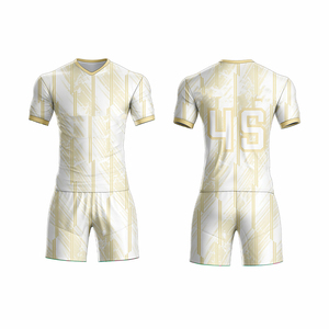 ชุดฟุตบอลสีเขียวเข้มแบบกำหนดเอง ชุดยูนิฟอร์มฟุตบอลแบบระเหิดสี ระบายอากาศได้ดี แห้งเร็ว ชุดกีฬาทีม กางเกงขาสั้น ผู้ชาย - Product Image 5